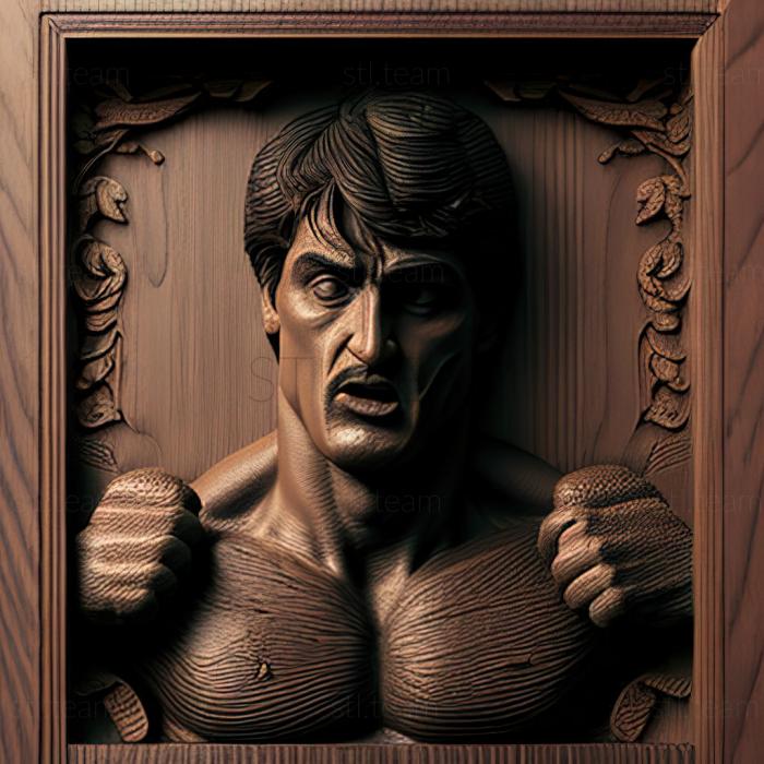 3D model Rocky Balboa (STL)